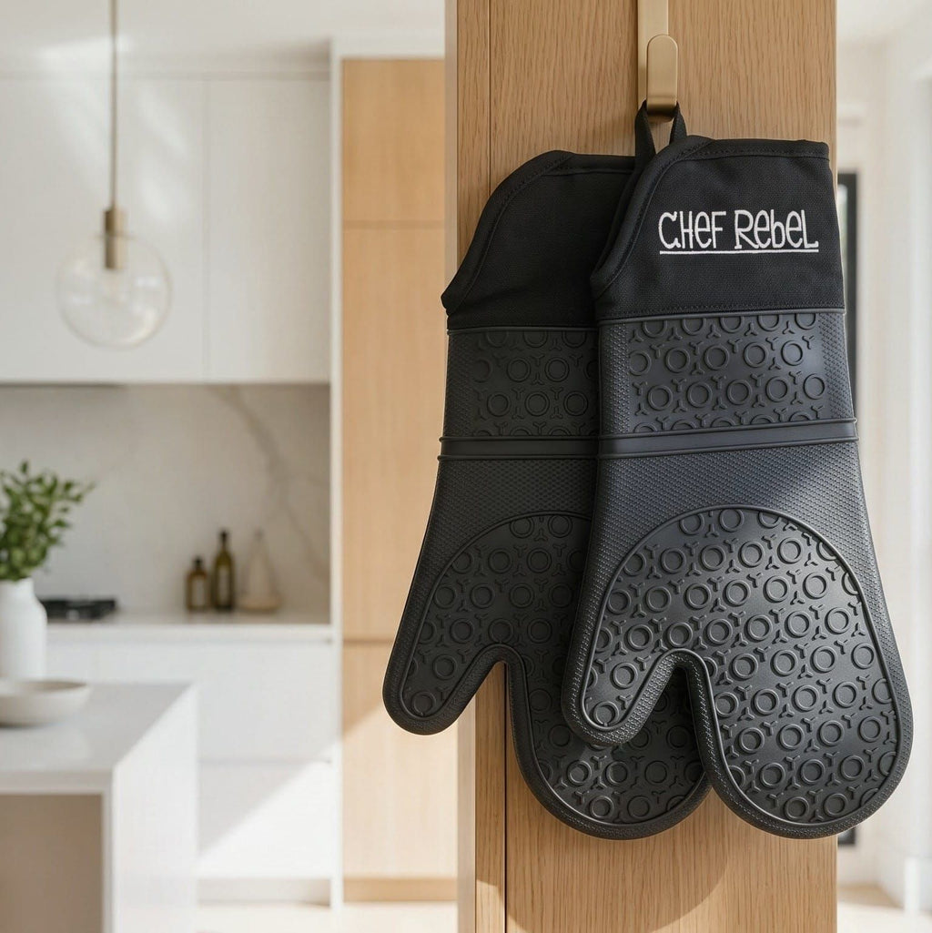 Chef Rebel Siliconen Ovenwanten - 2 Stuks