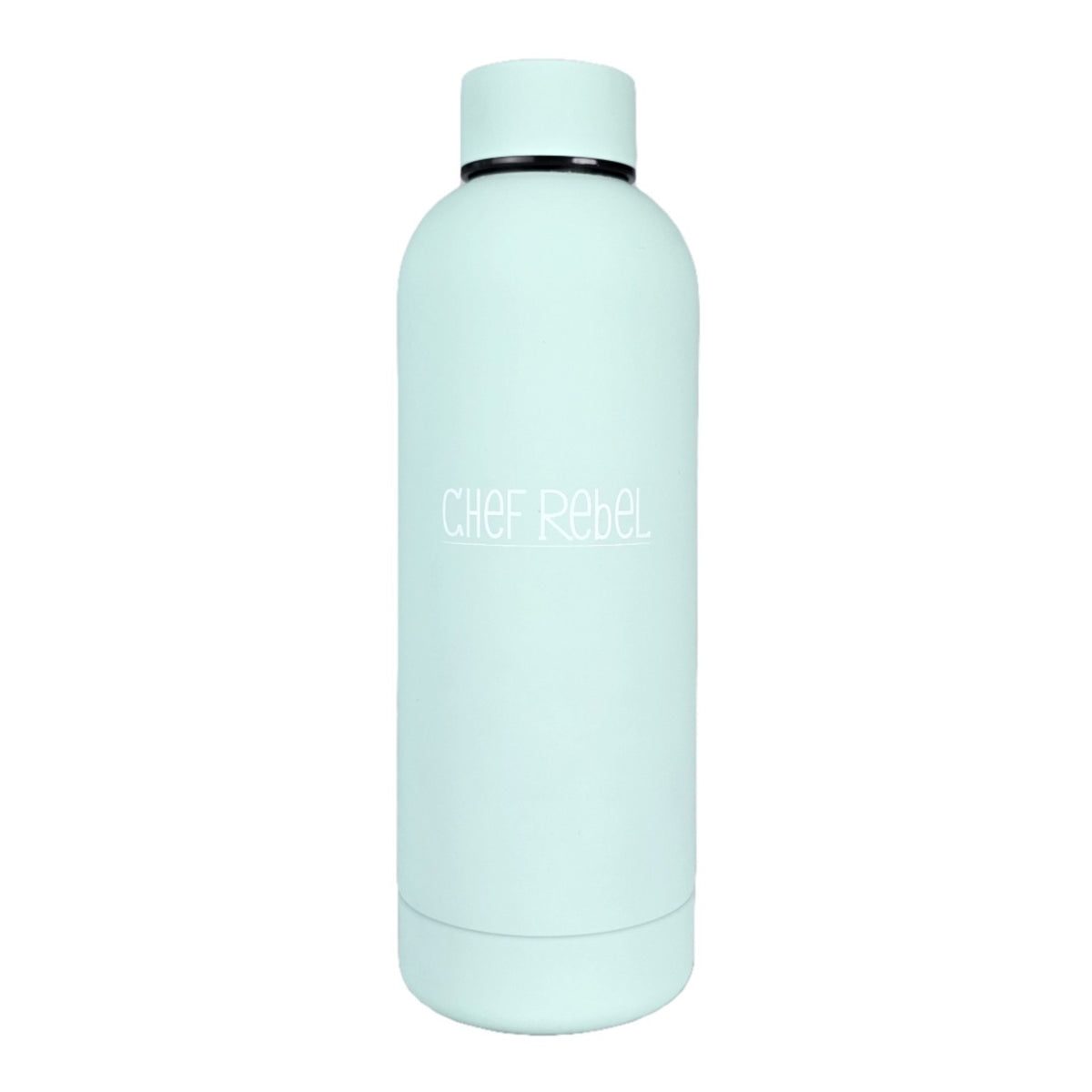 Chef Rebel thermosfles 500 ml mintgroen vrijstaand op witte achtergrond
